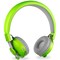 LilGadgets Untangled Pro On-Ear Wireless Kids Headphones for School, Microphone, Volume Limited, SharePort Technology, SoftTouch Padding, Green
